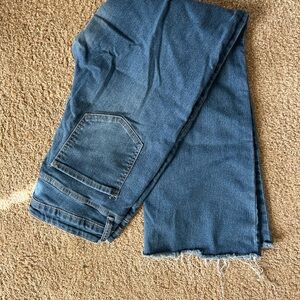 Blue Boot Cut Jeans